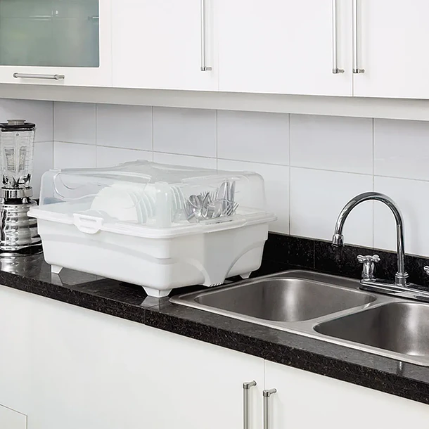 Portavajilla Escurridor Gigante Blanco Rimax 5