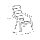 Silla Playera Barú Azul Turquesa Rimax 4