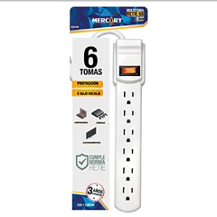 Multitoma 6 Salidas RETIE ECA108 Mercury