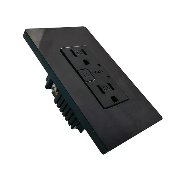 Toma Doble Smart Home TIC16 Black WiFi Mercury 2