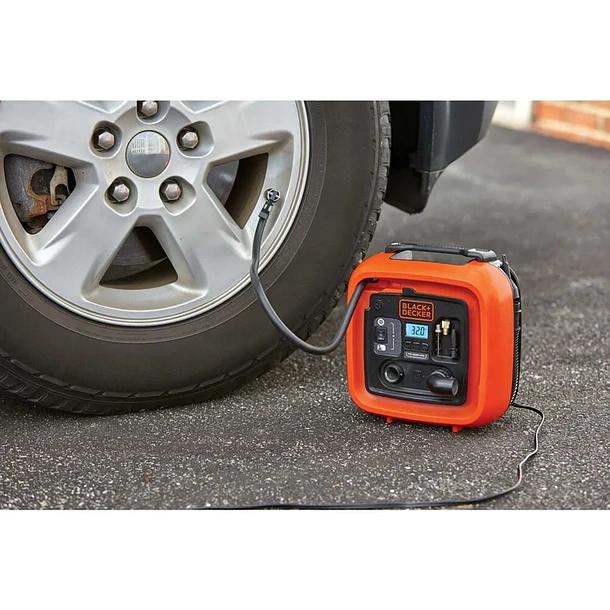 Inflador Multipropósito   de 12V BDINF12-LA Black+Decker 4
