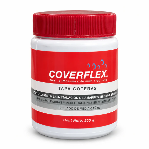 Masilla Elástica Coverflex de 200g Coverfil 