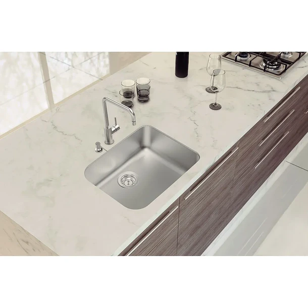 Lavaplatos Dora 50 BL R6 de 50x40cm Tramontina 2