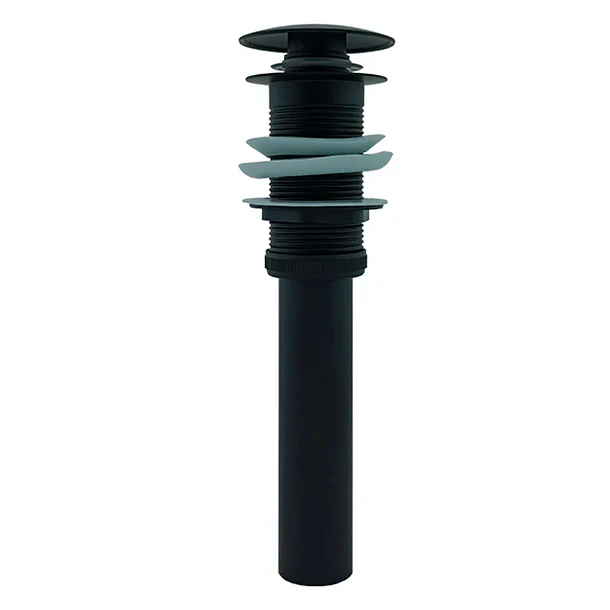 Desagüe de Push para Lavamanos Negro Mate Smart Grifos 3