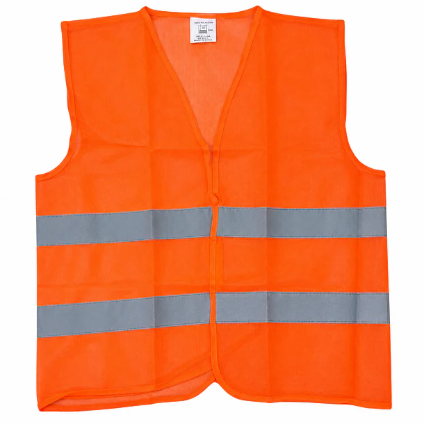 Chaleco Reflectivo Naranja de 2 Líneas CPSSNAR 
