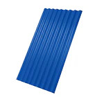 Teja de Zinc Ondulada Azul de 0,80 x 3,01 metros  0,15 mm Duratecho 2