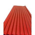 Teja de Zinc Ondulada Roja Duratecho de 0.80 x 3.01 metros y espesor de 0.15 mm 2