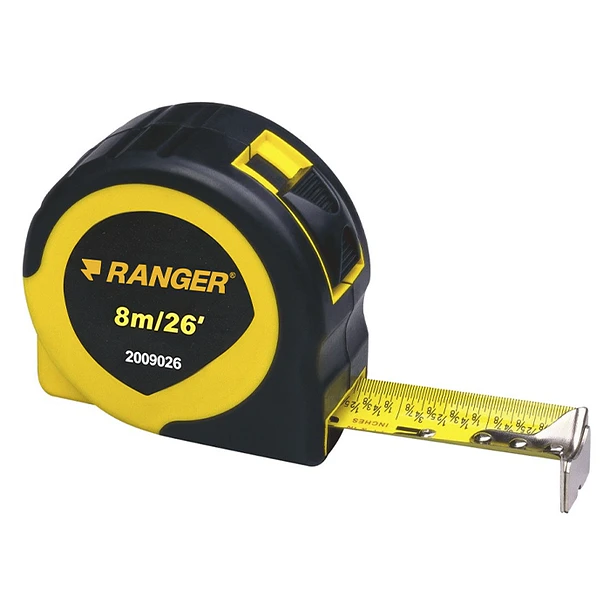 Flexómetro  8 metros x 32 mm Ranger 