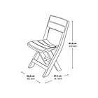 Silla Plegable Barú Mocca Rimax 4