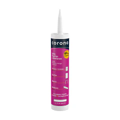 Sello para Puertas y Ventanas Blanco 300ml Corona