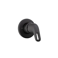 Mezclador Monocontrol para Ducha Aluvia Mate Black Corona