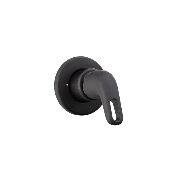 Mezclador Monocontrol para Ducha Aluvia Mate Black Corona 1