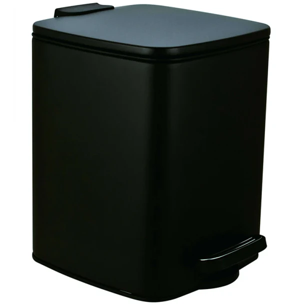 Papelera Pedal Red de 6 Litros Negros Fuller 
