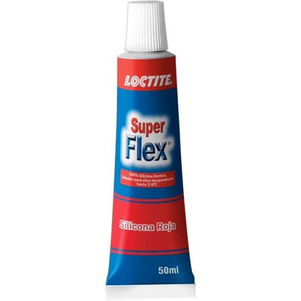Silicona Roja Super Flex de 50 ml Loctite 1