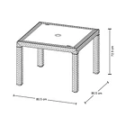 Mesa Eterna Blanco Arena Rimax 3