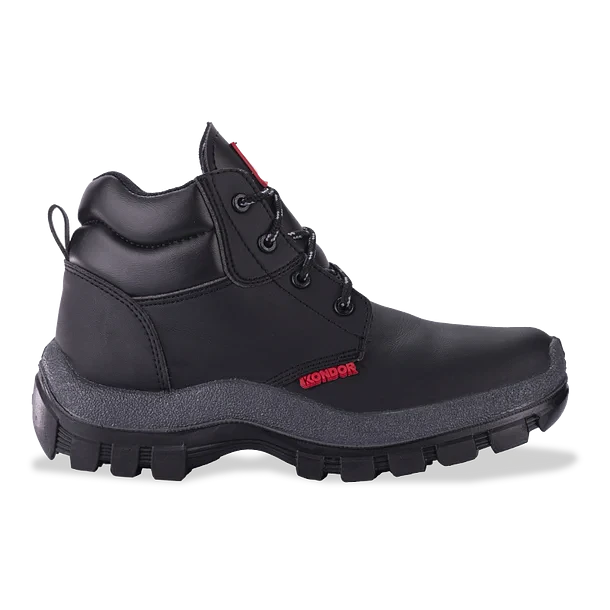 Bota Lisa Negra #37 Kondor 2