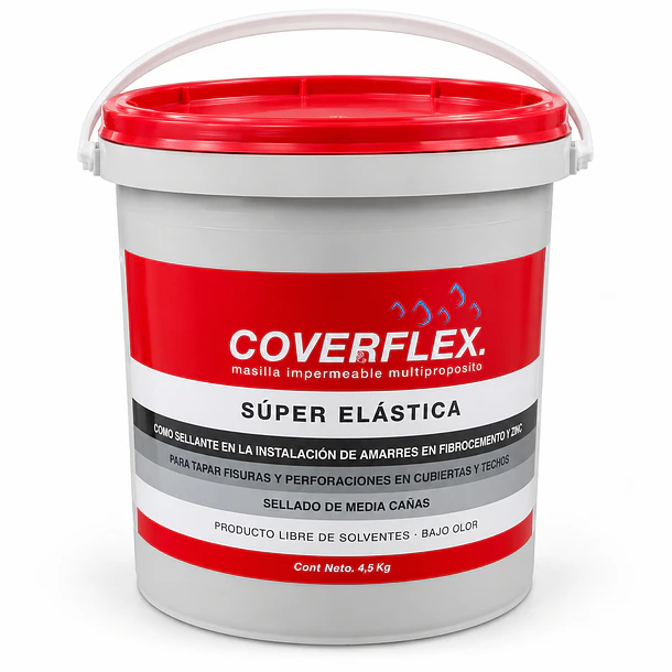 Masilla Elástica Coverflex x galón Coverfil 