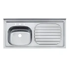Lavaplatos 93412535 de 100 x 50 cm Tramontina 1