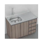 Lavaplatos 93412535 de 100 x 50 cm Tramontina 2