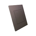Interruptor Sencillo Conmutable Silver Luxury ETI113 Mercury 2