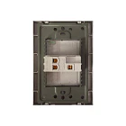 Interruptor Sencillo Conmutable Silver Luxury ETI113 Mercury 3