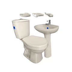 Combo Laguna 4.8 Litros con Pedestal Bone