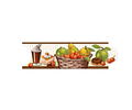 Listello para Cocina Pecatto Multicolor 8 x 25 cm