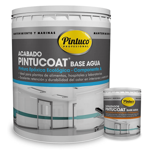 Catalizador Pintucoat Base Agua Ambar 1/8 Galón