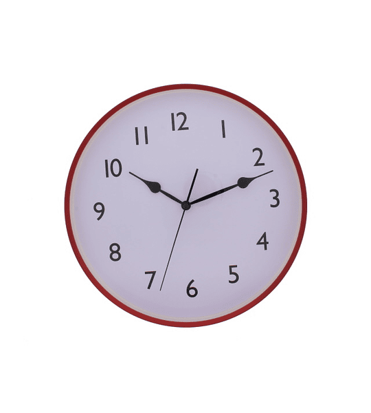 Reloj Redondo de Pared 30 x 4 cm