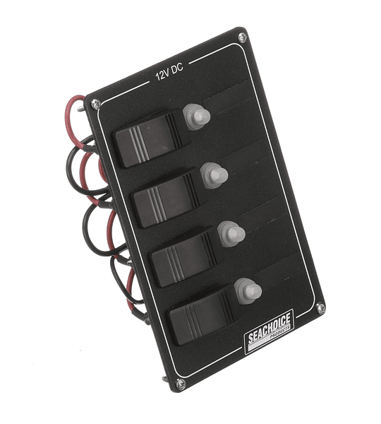 Panel de interruptores de 4 bandas