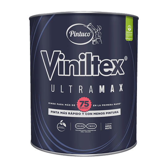 Viniltex Ultramax Blanco de 1/4 Galón