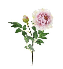 Flor Peony Rosada 70 cm