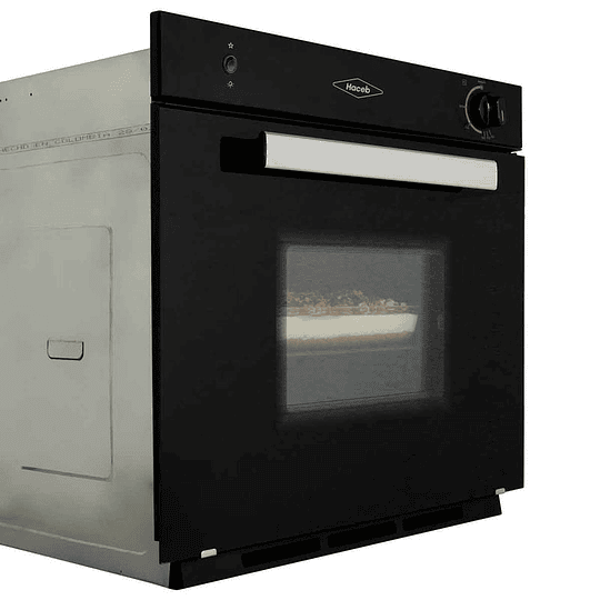 Horno Casia Haceb A Gas Negro 60 Cm Gas Natural