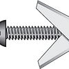 Chazo Mariposa 3/4 Con Tornillo 1/4 X4