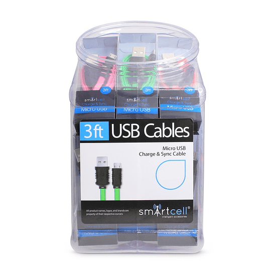 Cable USB A Micro USB Smartphones Y Tablets 1 m