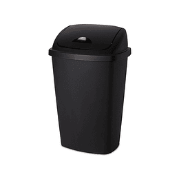 Basurero 50 Qt Negro