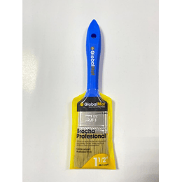 Brocha Profesional Cabo Azul 1 1/2" Globalmat