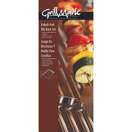 Juego De Brochetas Para Costillas  Grillmark