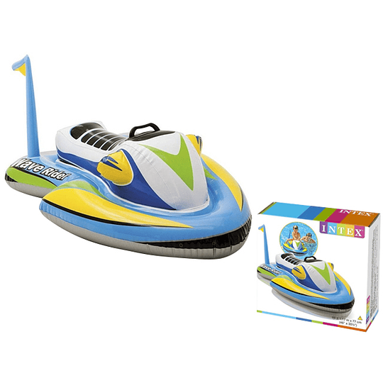 Flotador Inflable Moto Acuática Intex