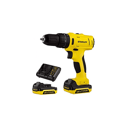 Taladro Atornillador Inalambrico 3/8" Stanley Batería 12 Voltios 