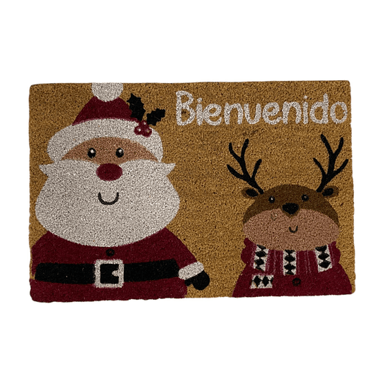 Alfombra Decorativa Bienvenidos Navidad