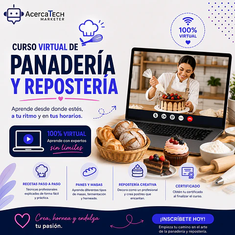 curso PANADERIA Y REPOSTERIA