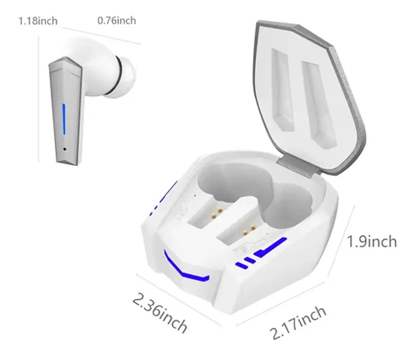 Wireless Earbuds Built In Fashion 2