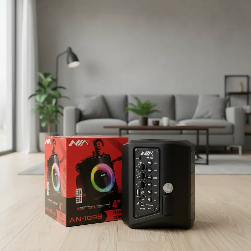 Parlante Recargable Bluetooth Nia 4 An-1098 3