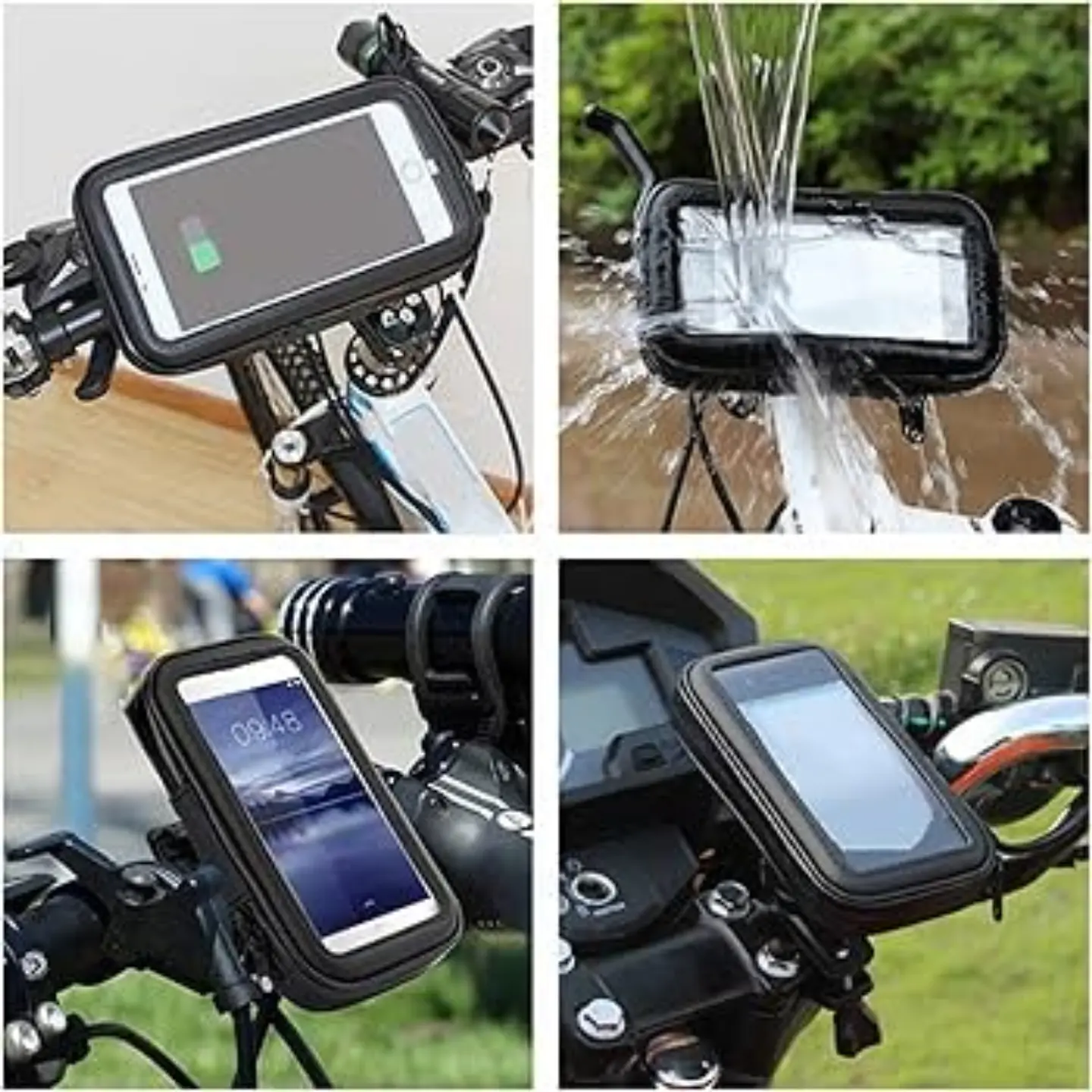 Soporte Holder Bolso Porta Celular Moto 3