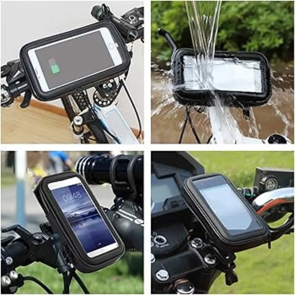 Soporte Holder Bolso Porta Celular Moto 3