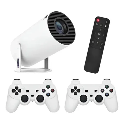 Proyector HY-300 con Controles y Video Juegos 