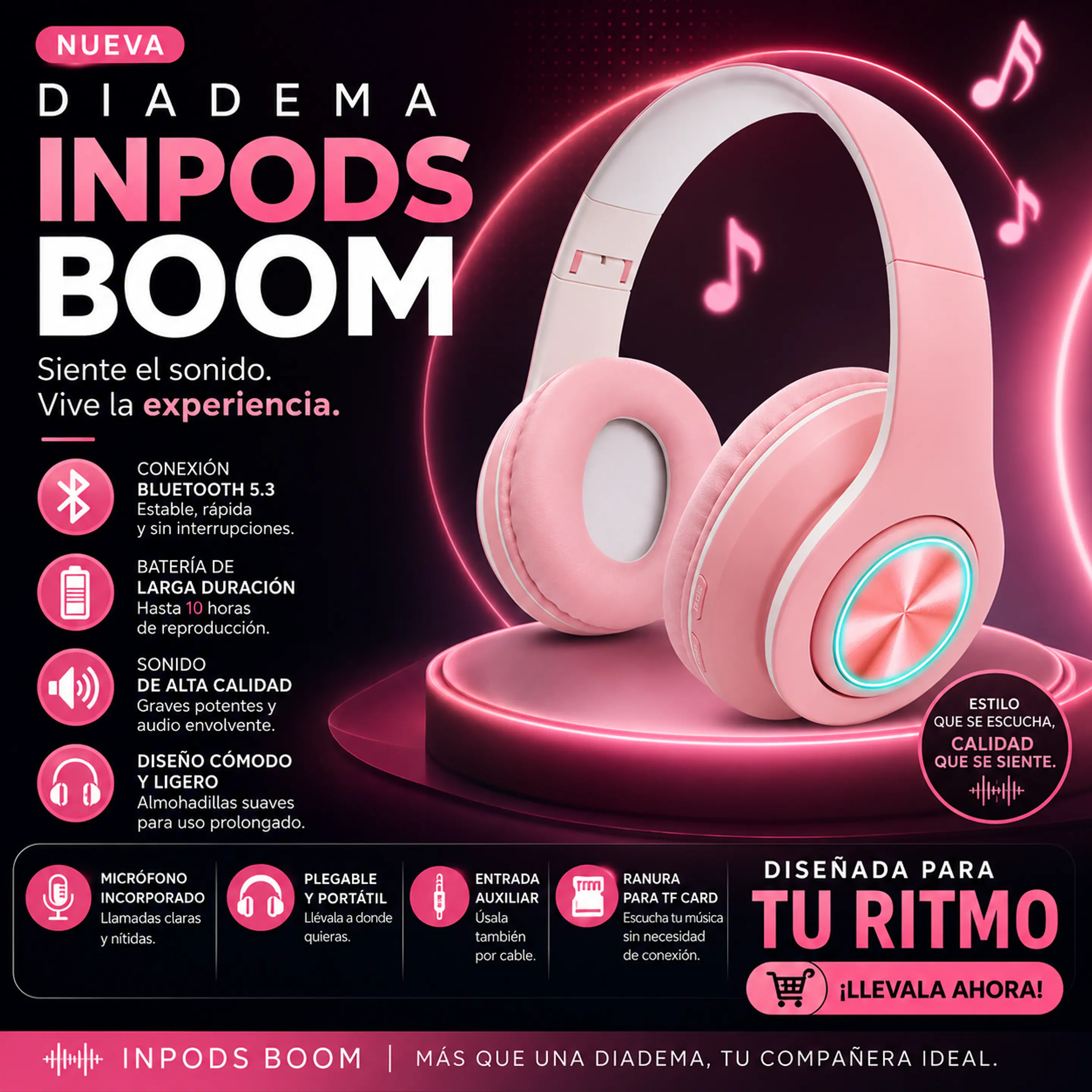 Diadema Inpods Boom 2