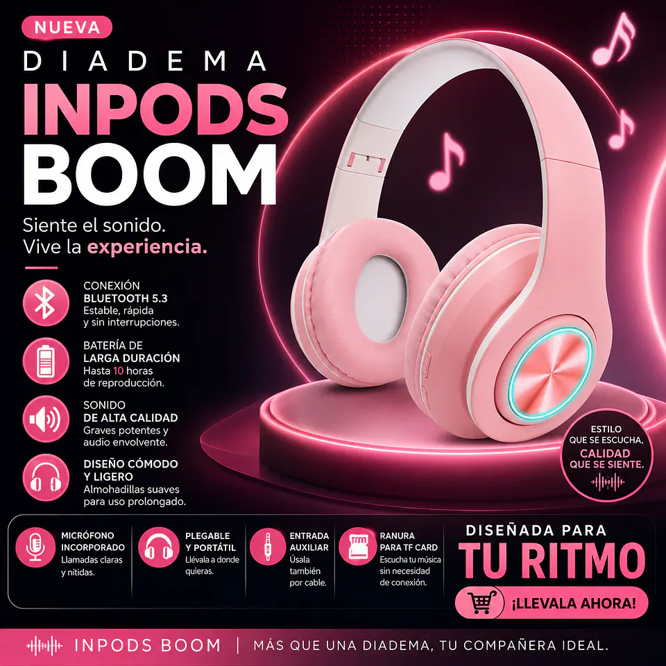 Diadema Inpods Boom 2