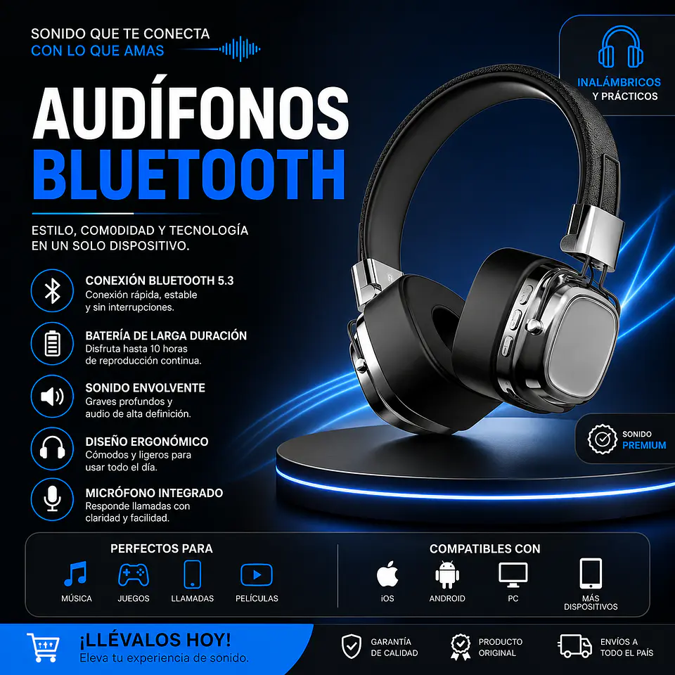 Audifonos WBK 986 2
